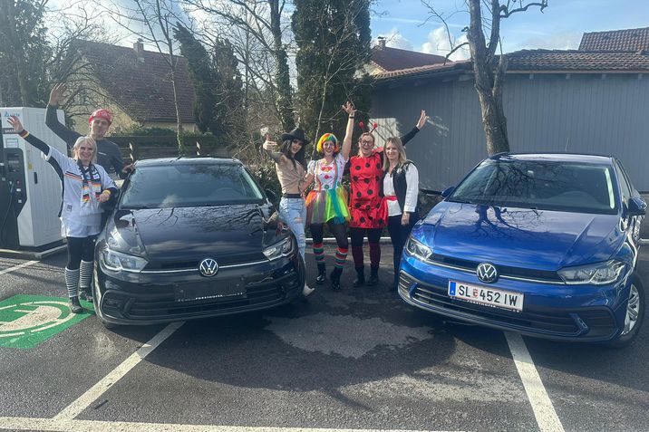 Fasching im Autohaus Forsthofer
